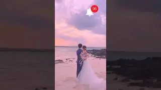 Casamento na Praia. 