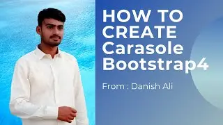How to Create Carasole in Bootstrap4