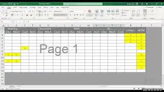 07 05 sample Document Distribution Matrix in Excel.mp4
