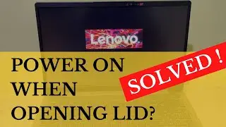 Lenovo Ideapad 3 Auto Power On (FIXED EASILY)