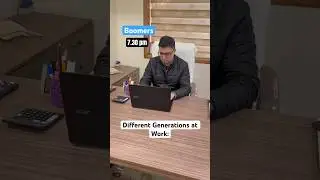 Different Generations at work😬🏋️| #shorts #youtubeshorts #sillydeepak #youtubeindia