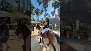 Montando caballo hasta que…