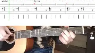 How to play Interstellar main theme on acoustic guitar