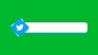 Free | Twitter Lower Third Green Screen