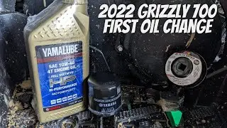 2022 Yamaha Grizzly 700 X-TR | First Oil Change