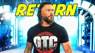 Roman Reigns Return SummerSlam 2024 | Roman Reigns Back In WWE SummerSlam