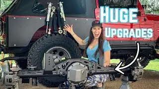 Installing a JK Dana 44 Rear Axle Into My Jeep Wrangler LJ!