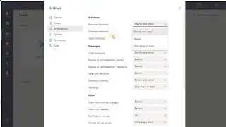 10 notification settings