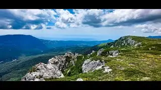 Крым вершина Чатыр-Даг 4K ч.2