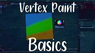 Introduction to Vertex Paint Mode (blender 2.8)