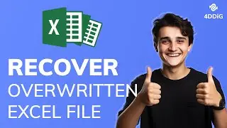 How to Recover Overwritten/Unsaved/Deleted/Lost Excel Files - 3 Ways