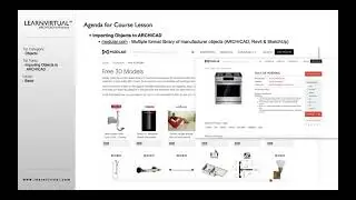 Importing Objects in Archicad