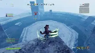 my friend playing loader in risk of rain 2