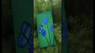 Butterfly Acrylic Painting 