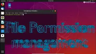 User,group and permission management in linux (ubuntu   18.04 @tamil language 