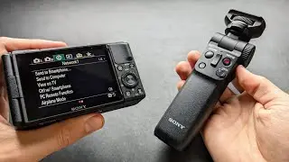 Pair & Connect Sony Wireless Shooting Grip Tripod with ANY Sony Camera GP-VPT2BT