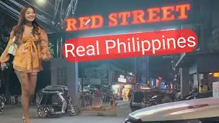 Red Street, Angeles City Philippines | ASMR Travel Experience | May 2026 4k60p