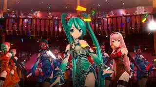 『初音ミク 4K 60 FPS』 ワールズエンド・ダンスホール  World's End Dance Hall【PDA-f Ver.】