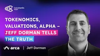 🔋Best Risk-Reward Ration for Digital Assets with Jeff Dorman | Ep. #7