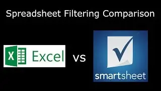 Filtering 101 - Excel vs Smartsheet