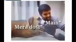 dog funny voice main Aur Mera Dost full funny video😂😂😂🤣😂🎉