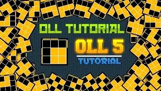 OLL TUTORIAL | OLL 5 SQUARE SHAPE CASE