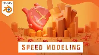 Time God | Blender 3D modeling Timelapse
