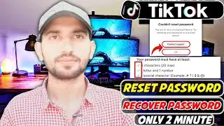 TikTok Couldn't Reset Password | TikTok Recover Password  | Problem Solve | MTC Channel🔥