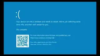 Windows 10 Has BSOD