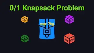0/1 Knapsack Problem Visually Explained | Dynamic Programming