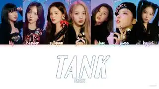 TANK - NMIXX (colorcodedlyrics Han/Rom/Eng )