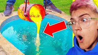 Les MEILLEURES EXPÉRIENCES avec de la LAVE !