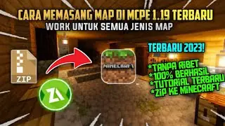 CARA PASANG MAP DI MINECRAFT PE 1.19 TERBARU | 100% Berhasil Menggunakan ZArchiver