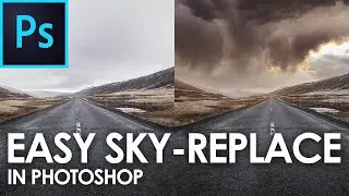 How to do Sky Replacement in Photoshop 2021 | Easily swap out the Sky in any Image