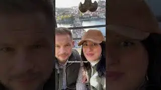 Самый крутой вид на Прагу с башни Карлова моста! #shorts