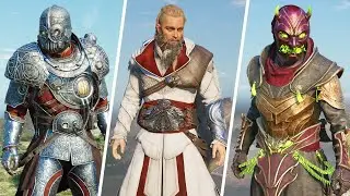 Assassin's Creed Valhalla - ALL 54 Armor Sets Showcase (AC Valhalla & All DLC)