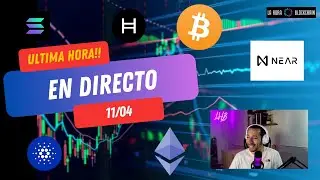 🔴DIRECTO🔴 QUE VA A PASAR DESPUES DEL HALVING?📉📈 ANALISIS #NEAR PROTOCOL #BITCOIN #ETHEREUM #HEDERA
