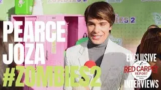 Pearce Joza interviewed at Zombies 2 special screening at Disney Studios #DisneyChannel