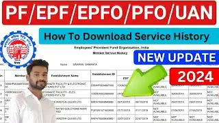 Download Service History Of An Employee🔥[ NEW UPDATE - 2024 ]