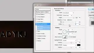 PHOTOSHOP CS3 'CHOCOLATE' TextEffect*