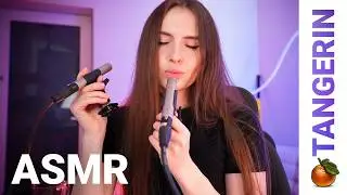 ASMR Mic Scratching / Cupping / Fluffy Mic & Tk Tk | Tangerin