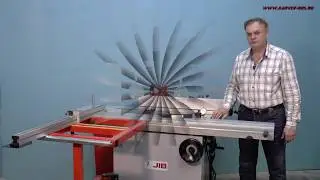 Настройка форматно - раскроечный станок JIB MJ12II-1600