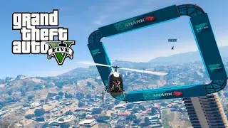 CRAZY HELICOPTER RACE IN GTA 5 | Grand Theft Auto Online # 1
