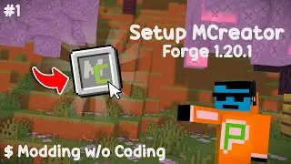 Setup MCreator for Forge 1.20.1 [Make mod without coding] #infoyps