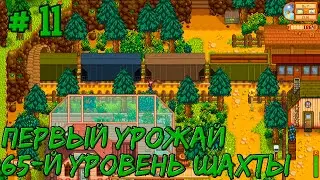 Stardew Valley Expanded #11 - Собираю первые урожаи. Добрался до 65 уровня шахты.