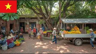 Hidden Village Life in Vietnam | Inside a Local Market in Bac Ninh