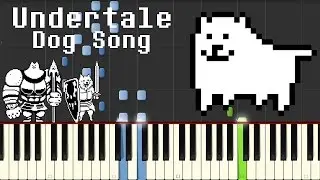 Undertale - Dog Song [Piano Tutorial] by ToyFreddy1010
