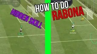 🔥Rabona shot in FIFA mobile🔥 Tutorial how to do rabona shot🔥
