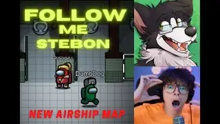 Steve follows DumbDog to bathroom but gets killed | Airship Map Among Us