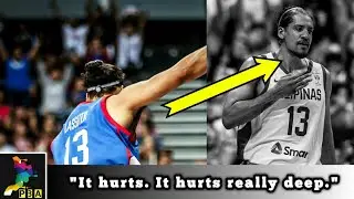 Nasaktan ng husto si Marcio sa 2 Talo ng Gilas Pilipinas